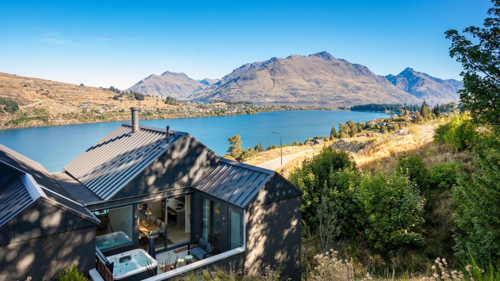 Willa The Tiers- Hot Tub- Ac- Bbq- Free Parking Queenstown Zewnętrze zdjęcie